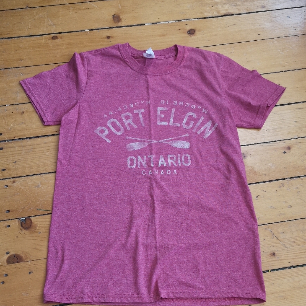 Port Elgin Ontario Graphic T-Shirt - Red